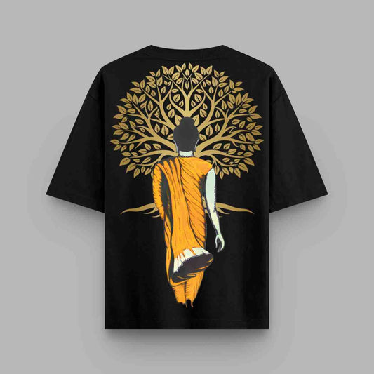 Inner Peace & Contentment Self-Partnered Buddha T-Shirt