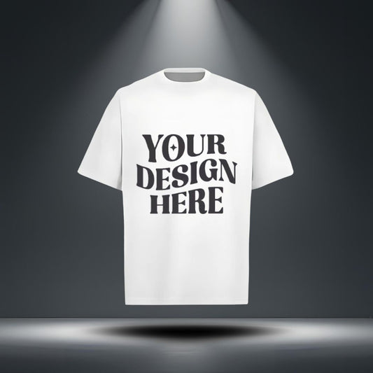 Customizable Print Oversize T-Shirt: Add Your Design Here