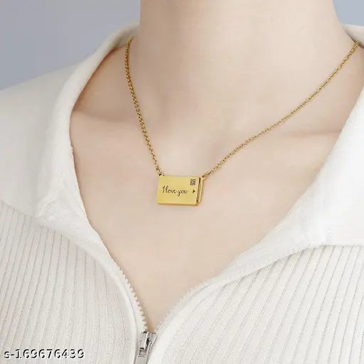 Premium Stainless Steel Hidden Photo Frame Pendant – Customisable