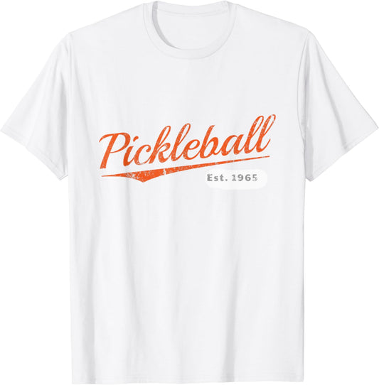 Pickleball Court Minimalist Sport Graphic T-Shirt