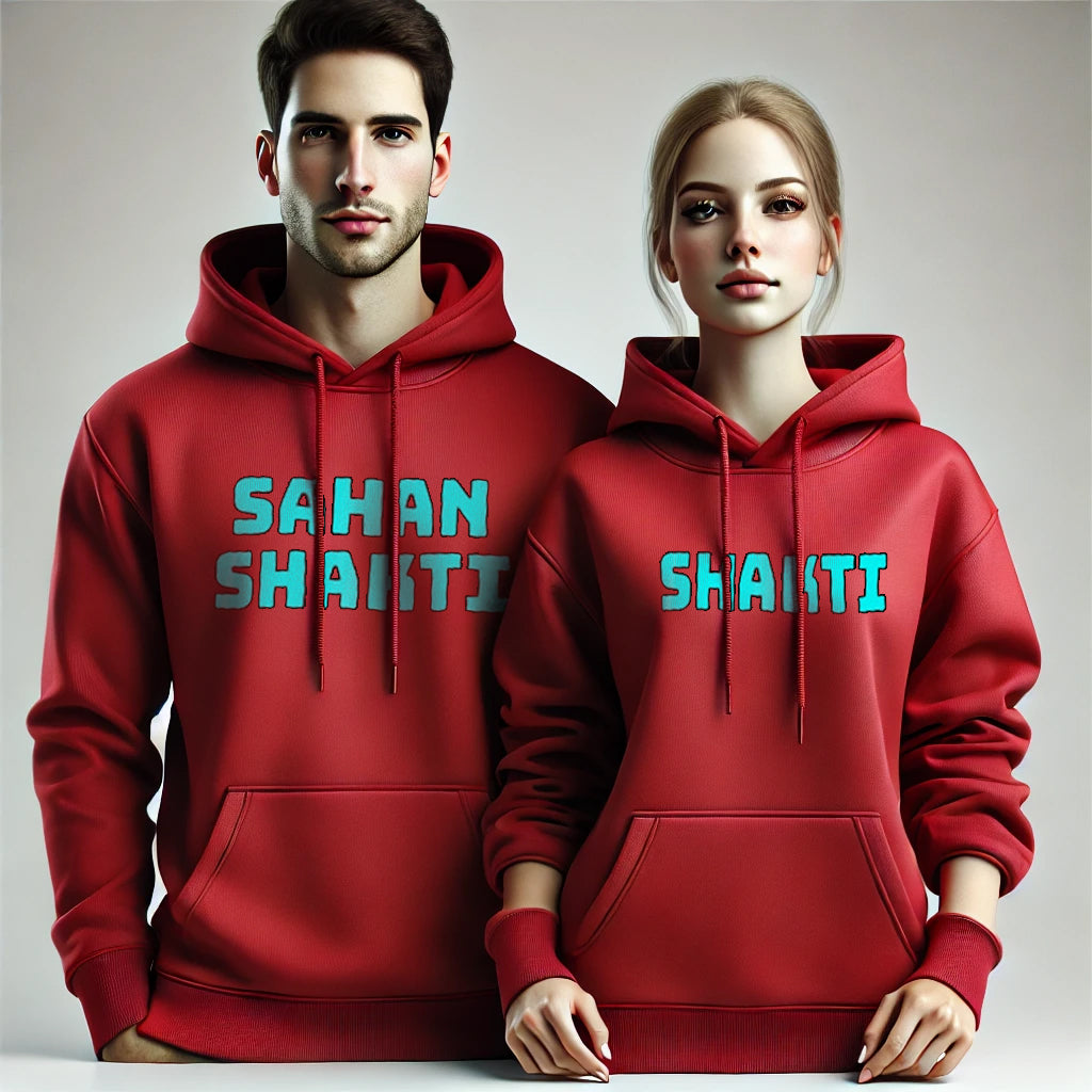Shakti & Sahanshakti Funny Couple Hoodies