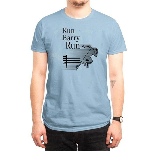 "Run Barry  Fun" Glitch T-Shirt