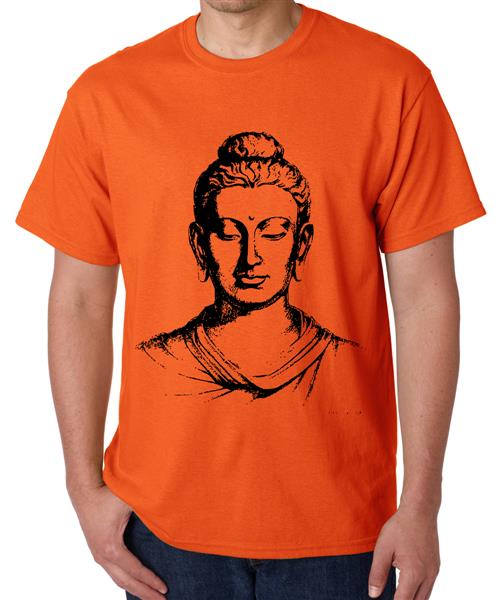 Serenity Within Golden Buddha Peace T-Shirt