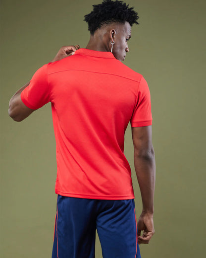 Stylish_Men_in_Red_Performance_Polo_T-shirt Back side view