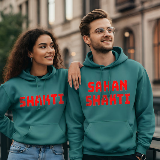 Shakti & Sahanshakti Funny Couple Hoodies