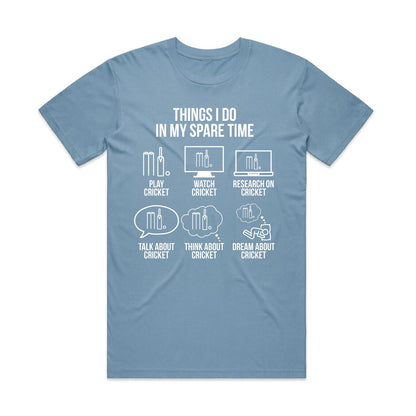 Cricket Lover Daily Lifestyle Theme T-Shirt