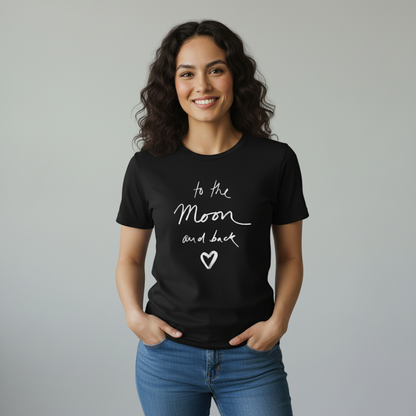 To The Moon and Back – DivviK Women’s T-shirt