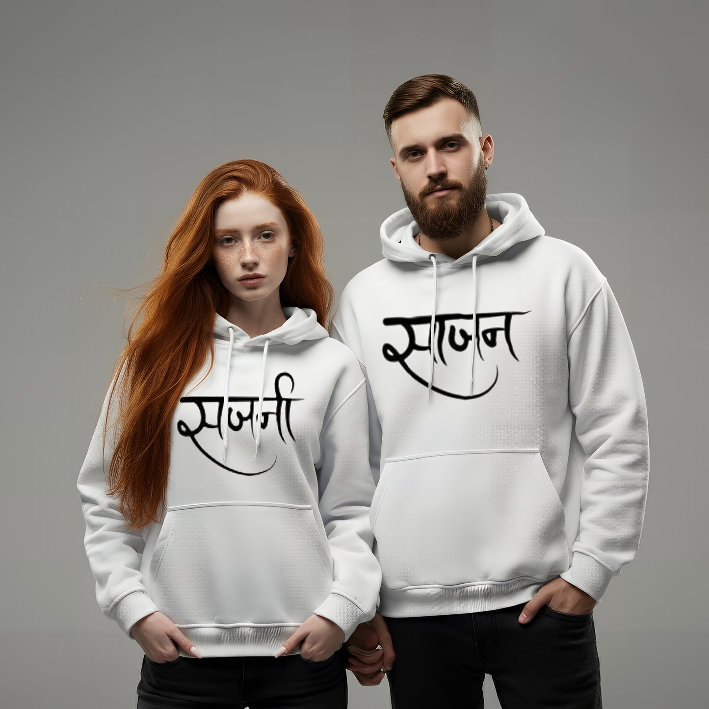 Sajan & Sajni Couple Hoodies