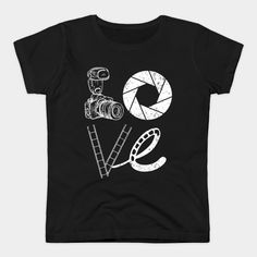 Love Photography Theme T-Shirt