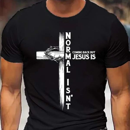 Normal Isn't Comes Back But Jesus Is T-Shirt