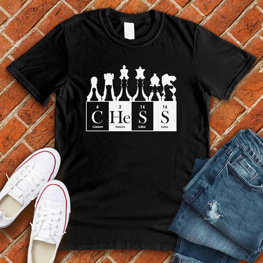 Chess Lover Daily Routine Print T-Shirt