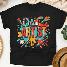 I Am An Artist Printed T-Shirt