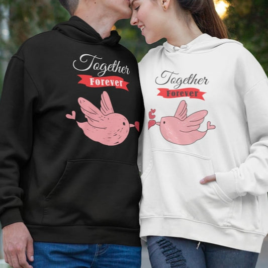 Together Forever Couple Hoodies
