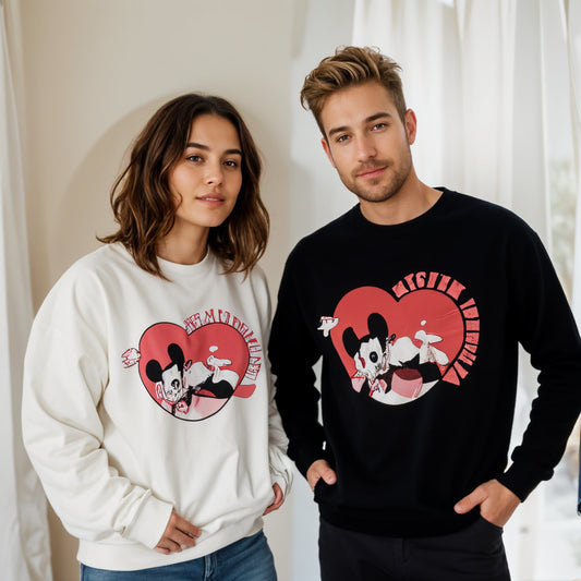 Better Together Mickey & Minnie Long Sleeve Couple T-Shirts