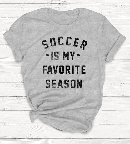 Soccer Is My Favorite Season T-Shirt