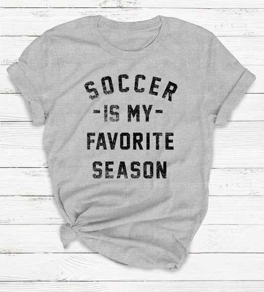 Soccer Is My Favorite Season T-Shirt
