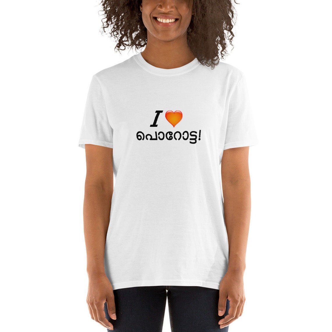 I ❤️ Porotta! T-Shirt