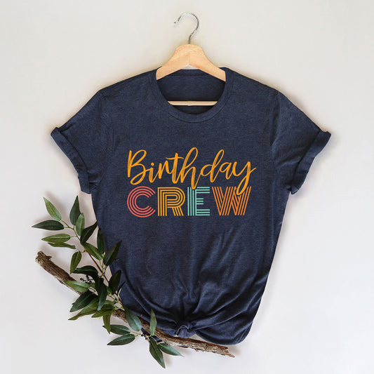 Birthday Crew T-Shirt for Birthday Mates