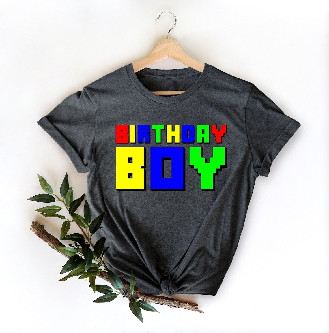 18th Bit Pixel Birthday Boy T-Shirt