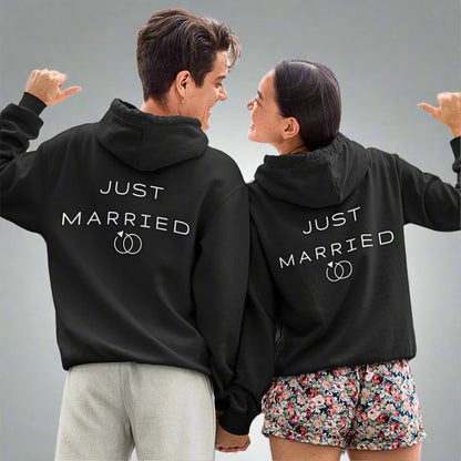Just Married Couple Hoodies