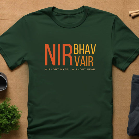 Nirbhav & Nirvair Motto T-Shirt