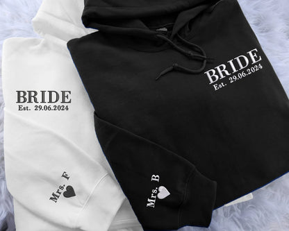 Bride Team Hoodies