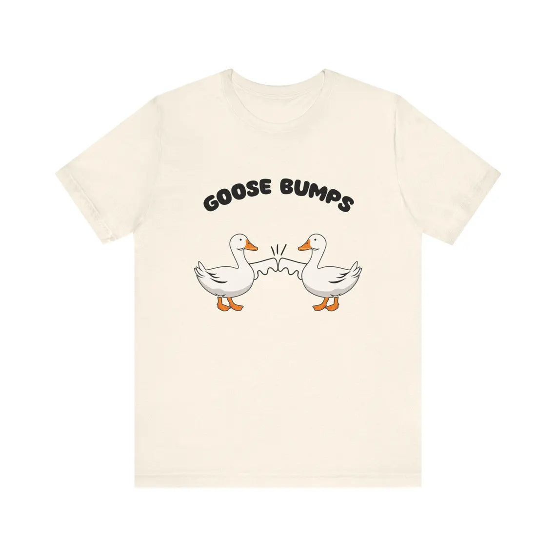 Goose Bumps Funny Cartoon T-Shirt