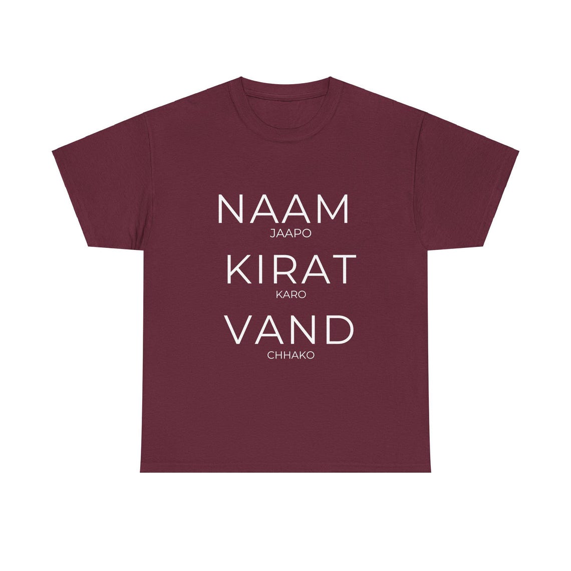 Sacred Pillars: Naam, Kirat, Vand T-Shirt