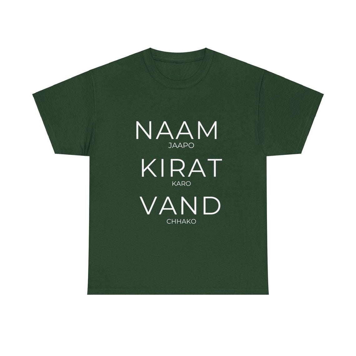 Sacred Pillars: Naam, Kirat, Vand T-Shirt