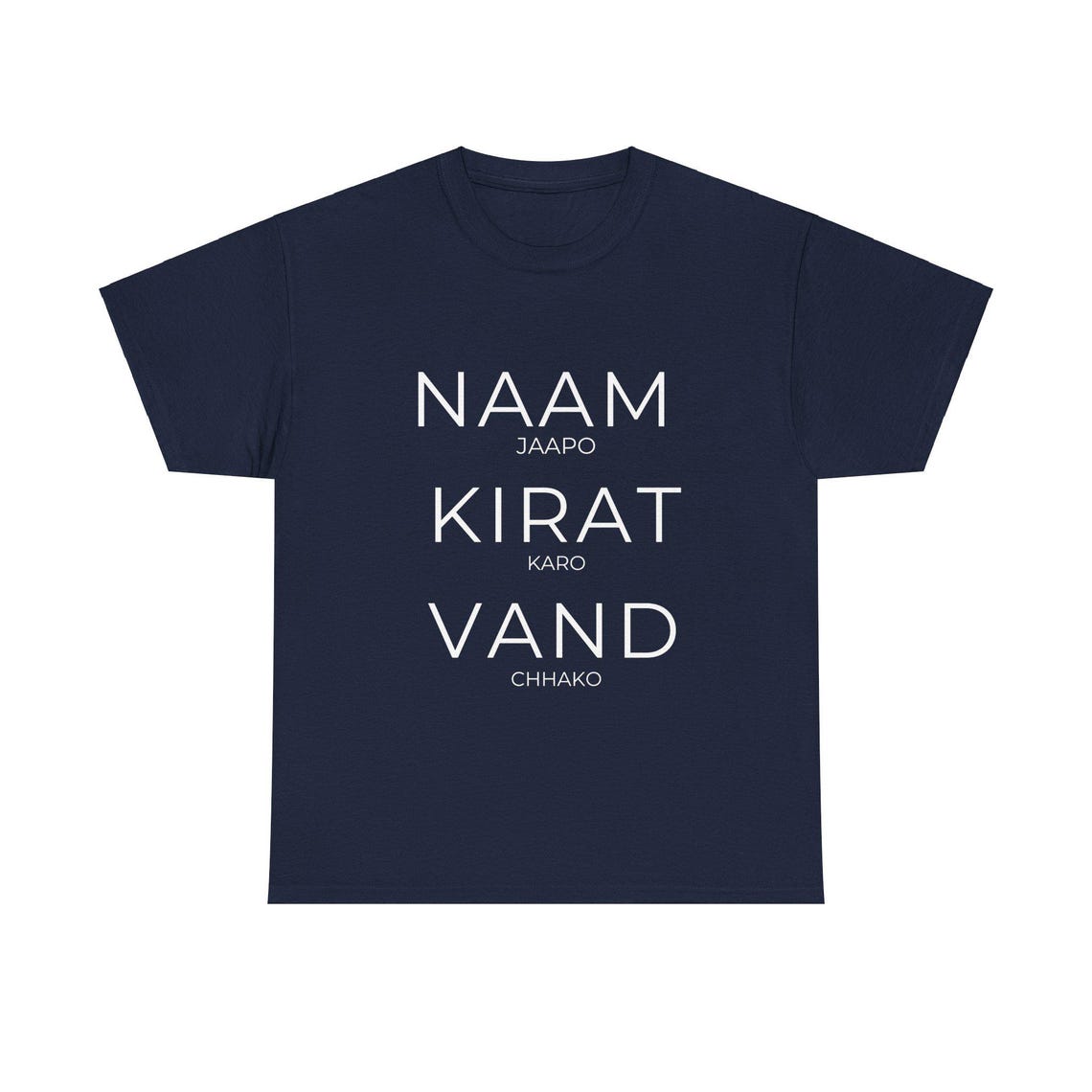 Sacred Pillars: Naam, Kirat, Vand T-Shirt
