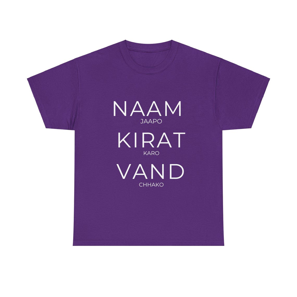 Sacred Pillars: Naam, Kirat, Vand T-Shirt