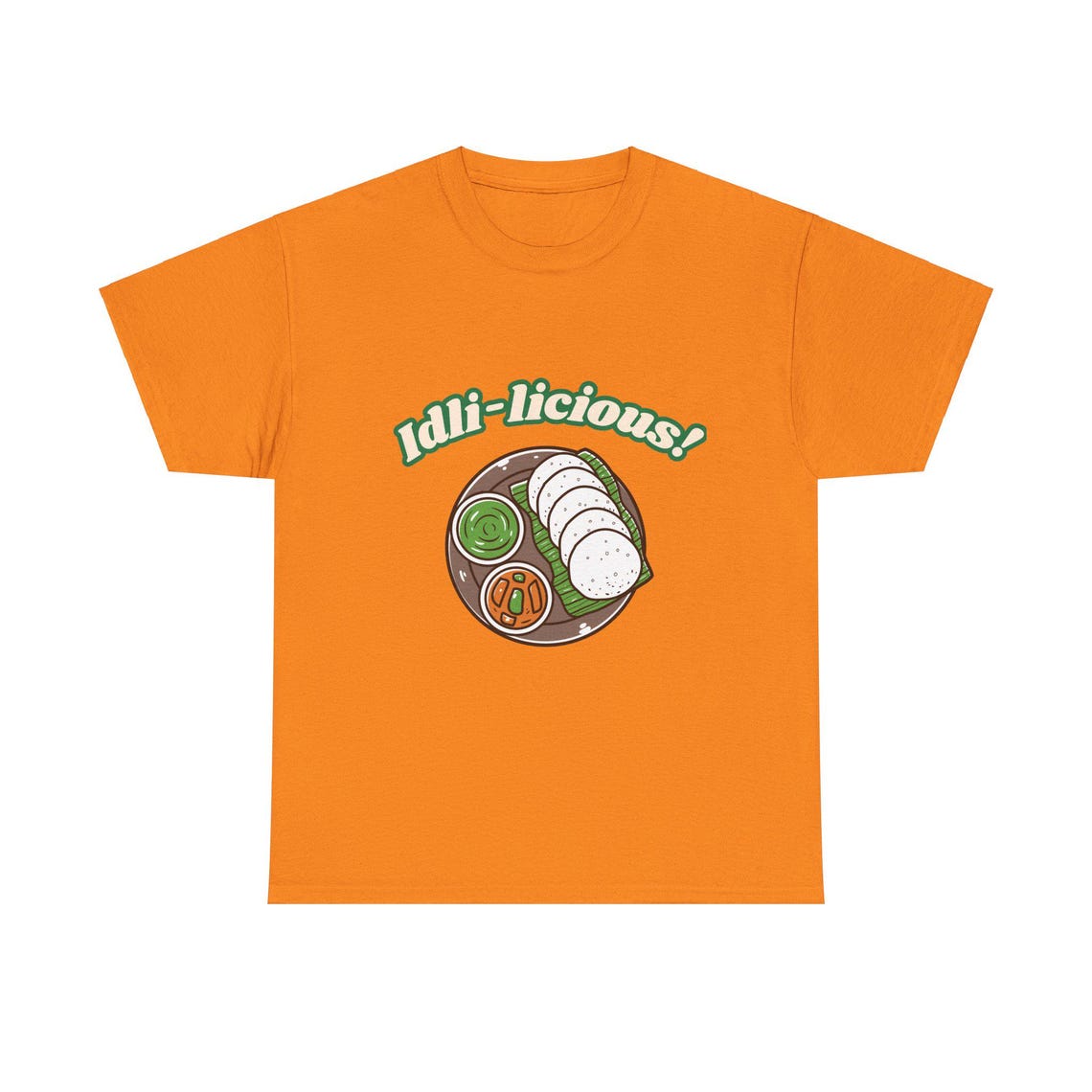 Idli Lover Theme T-Shirt - Idli-licious!