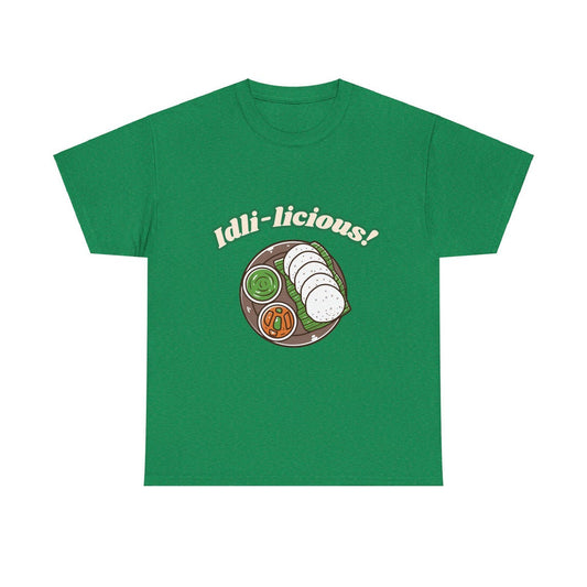Idli Lover Theme T-Shirt - Idli-licious!