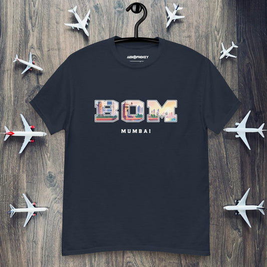 BOM - Mumbai Aviation Lover T-Shirt