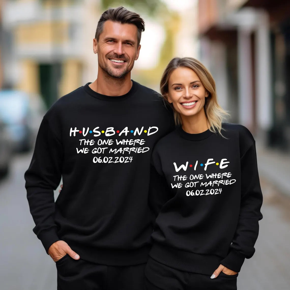 FRIENDS Long Sleeve Couple T-Shirts