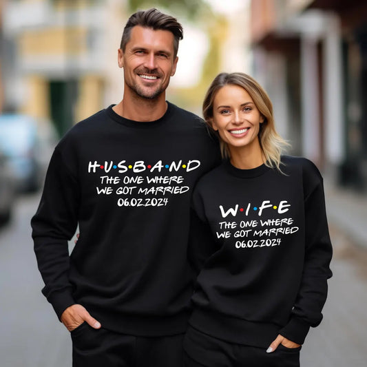 FRIENDS Long Sleeve Couple T-Shirts