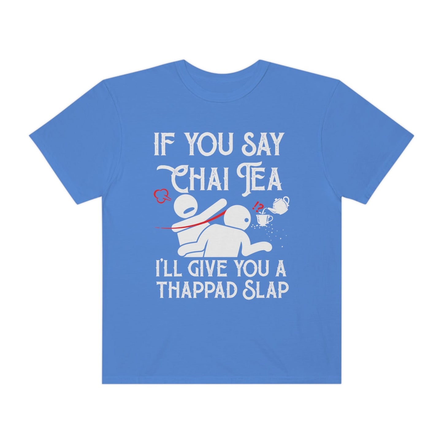 Funny Thappad Slap T-Shirt for Tea Enthusiasts!