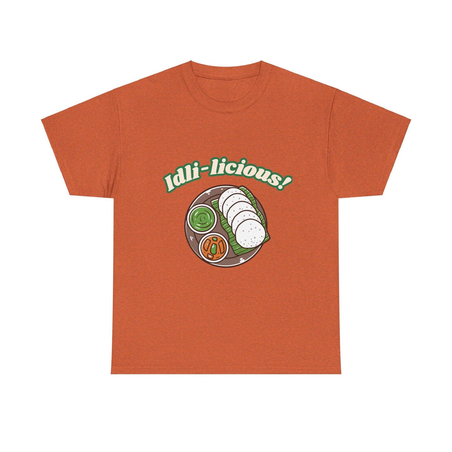 Idli Lover Theme T-Shirt - Idli-licious!