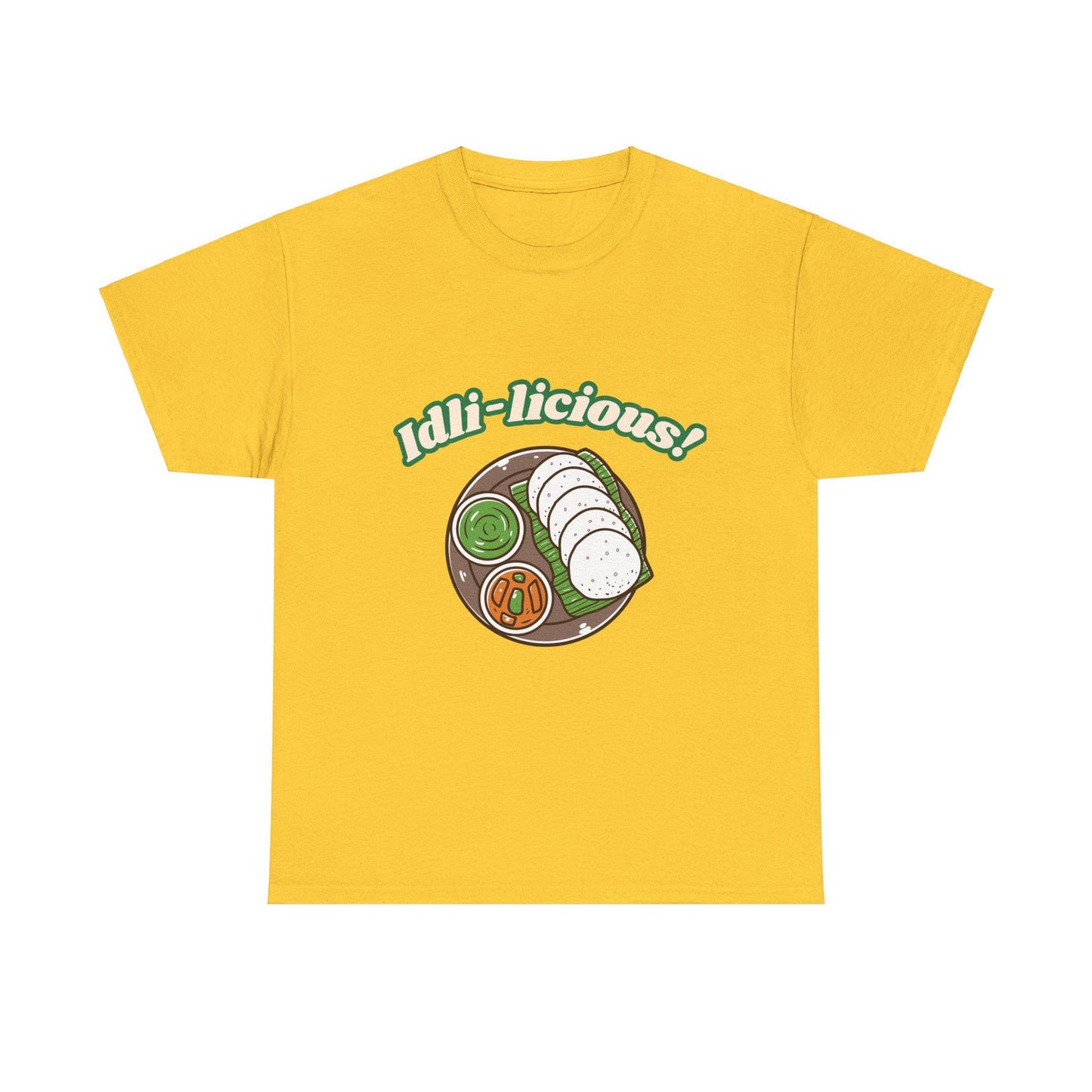 Idli Lover Theme T-Shirt - Idli-licious!