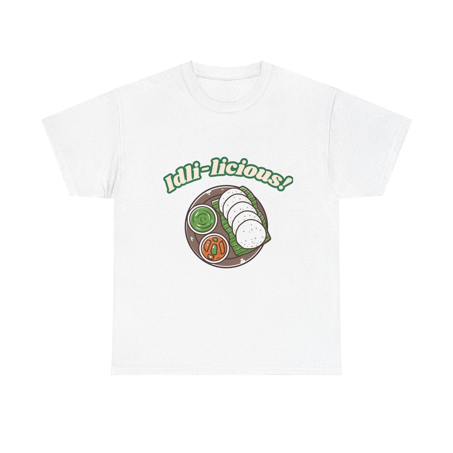 Idli Lover Theme T-Shirt - Idli-licious!