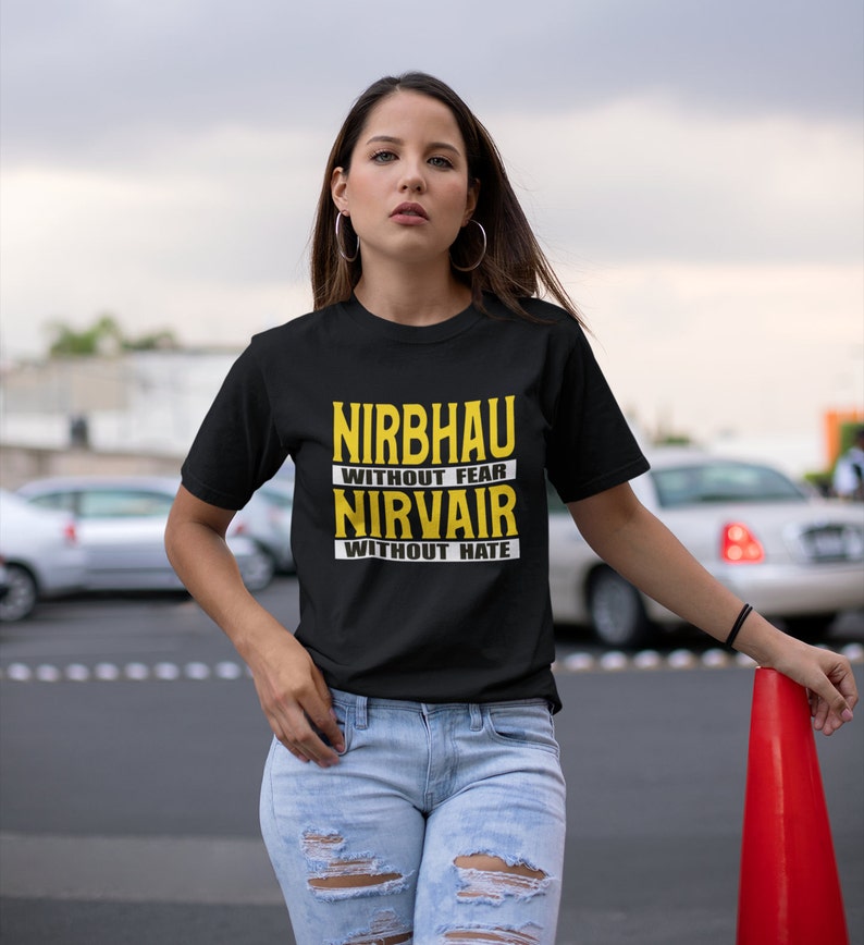 Sikh Wisdom - Nirbhau Nirvair Spirit - Short Sleeve T-Shirt