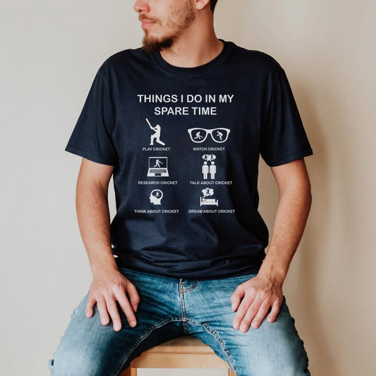 Cricket is Life – Funny Cricket Lover’s T-Shirt 🏏