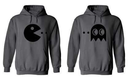 Pac-Man Theme Couple Hoodies