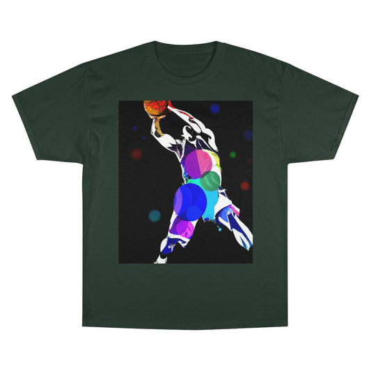 Artistic Basketball Theme T-Shirts