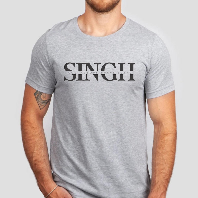 Proudly SINGH Short Sleeve T-Shirts