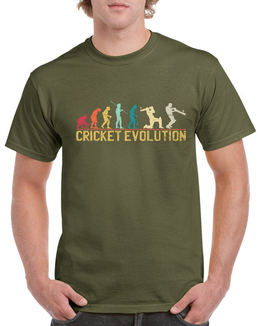 Cricket Evolution T-Shirts