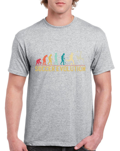 Soccer Evolution Theme T-Shirt