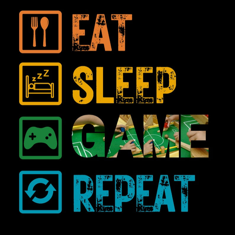 Eat Sleep Game Repeat - Gamer’s Ultimate T-Shirt 🎮🔥