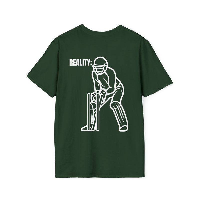 Expectation V/s Reality Cricket Meme T-Shirt
