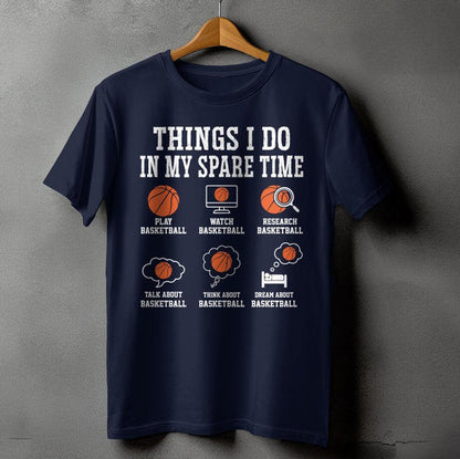 Basketball Lovers Life Theme T-Shirt